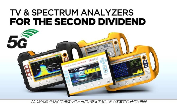 用PROMAX場強儀測量數(shù)字電視信號DVB-T2中T2-MI